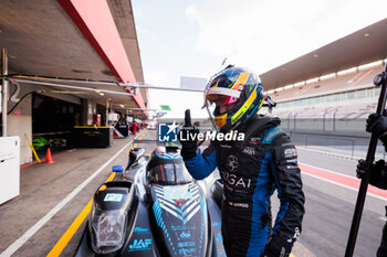 2024-10-18 - Pole position of 77 RODA Giorgio (ita), VISCAAL Bent (nld), BINDER René (aut), Proton Competition, Oreca 07 - Gibson, portrait during the 4 Hours of Portimao 2024, 6th round of the 2024 European Le Mans Series on the Algarve International Circuit from October 16 to 19, 2024 in Portimao, Portugal - AUTO - ELMS - 4 HOURS OF PORTIMAO 2024 - ENDURANCE - MOTORS