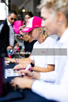 2024-10-19 - GATTING Michelle (dnk), Iron Dames, Lamborghini Huracan LMGT3 Evo2, portrait during the 4 Hours of Portimao 2024, 6th round of the 2024 European Le Mans Series on the Algarve International Circuit from October 16 to 19, 2024 in Portimao, Portugal - AUTO - ELMS - 4 HOURS OF PORTIMAO 2024 - ENDURANCE - MOTORS