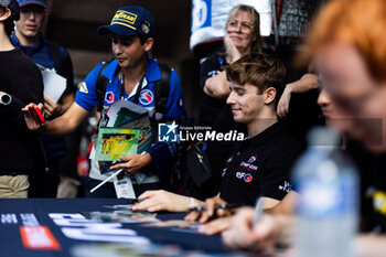 2024-10-19 - LECLERC Arthur (mco), Panis Racing, Oreca 07 - Gibson, portrait during the 4 Hours of Portimao 2024, 6th round of the 2024 European Le Mans Series on the Algarve International Circuit from October 16 to 19, 2024 in Portimao, Portugal - AUTO - ELMS - 4 HOURS OF PORTIMAO 2024 - ENDURANCE - MOTORS