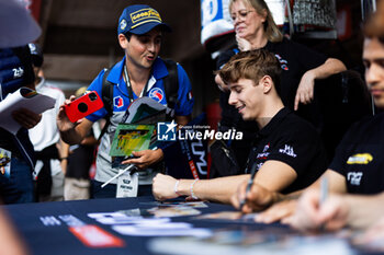 2024-10-19 - LECLERC Arthur (mco), Panis Racing, Oreca 07 - Gibson, portrait during the 4 Hours of Portimao 2024, 6th round of the 2024 European Le Mans Series on the Algarve International Circuit from October 16 to 19, 2024 in Portimao, Portugal - AUTO - ELMS - 4 HOURS OF PORTIMAO 2024 - ENDURANCE - MOTORS