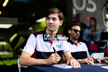 2024-10-19 - SAUCY Grégoire (swi), Richard Mille by TDS, Oreca 07 - Gibson, portrait during the 4 Hours of Portimao 2024, 6th round of the 2024 European Le Mans Series on the Algarve International Circuit from October 16 to 19, 2024 in Portimao, Portugal - AUTO - ELMS - 4 HOURS OF PORTIMAO 2024 - ENDURANCE - MOTORS