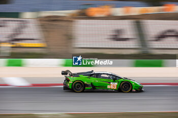 2024-10-19 - 63 HAMAGUCHI Hiroshi (jpn), JEFFERIES Axcil (zwe), CALDARELLI Andrea (mco), Iron Lynx, Lamborghini Huracan LMGT3 Evo2, action during the 4 Hours of Portimao 2024, 6th round of the 2024 European Le Mans Series on the Algarve International Circuit from October 16 to 19, 2024 in Portimao, Portugal - AUTO - ELMS - 4 HOURS OF PORTIMAO 2024 - ENDURANCE - MOTORS