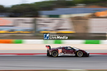 2024-10-19 - 50 LAURSEN Johnny (dnk), LAURSEN Conrad (dnk), NIELSEN Nicklas (dnk), Formula Racing, Ferrari 296 LMGT3, action during the 4 Hours of Portimao 2024, 6th round of the 2024 European Le Mans Series on the Algarve International Circuit from October 16 to 19, 2024 in Portimao, Portugal - AUTO - ELMS - 4 HOURS OF PORTIMAO 2024 - ENDURANCE - MOTORS