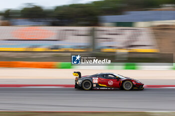 2024-10-19 - 66 NOBLE Scott (usa), TUCK Ben (gbr), HART Jason (usa), JMW Motorsport, Ferrari 296 LMGT3, action during the 4 Hours of Portimao 2024, 6th round of the 2024 European Le Mans Series on the Algarve International Circuit from October 16 to 19, 2024 in Portimao, Portugal - AUTO - ELMS - 4 HOURS OF PORTIMAO 2024 - ENDURANCE - MOTORS