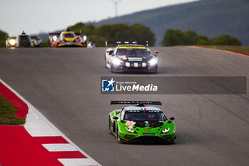 2024-10-19 - 63 HAMAGUCHI Hiroshi (jpn), JEFFERIES Axcil (zwe), CALDARELLI Andrea (mco), Iron Lynx, Lamborghini Huracan LMGT3 Evo2, action during the 4 Hours of Portimao 2024, 6th round of the 2024 European Le Mans Series on the Algarve International Circuit from October 16 to 19, 2024 in Portimao, Portugal - AUTO - ELMS - 4 HOURS OF PORTIMAO 2024 - ENDURANCE - MOTORS