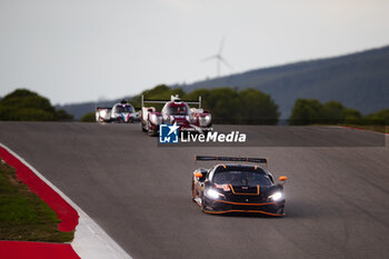 2024-10-19 - 86 WAINWRIGHT Michael (fra), PERA Riccardo (ita), RIGON Davide (ita), GR Racing, Ferrari 296 LMGT3, action during the 4 Hours of Portimao 2024, 6th round of the 2024 European Le Mans Series on the Algarve International Circuit from October 16 to 19, 2024 in Portimao, Portugal - AUTO - ELMS - 4 HOURS OF PORTIMAO 2024 - ENDURANCE - MOTORS