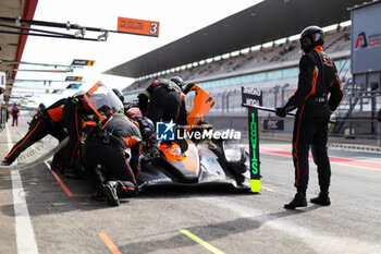 2024-10-19 - 03 LATORRE CANON Andres (aus), BOLUKBASI Cem (tur), HORR Laurents (ger), DKR Engineering, Oreca 07 - Gibson, pitlane, during the 4 Hours of Portimao 2024, 6th round of the 2024 European Le Mans Series on the Algarve International Circuit from October 16 to 19, 2024 in Portimao, Portugal - AUTO - ELMS - 4 HOURS OF PORTIMAO 2024 - ENDURANCE - MOTORS