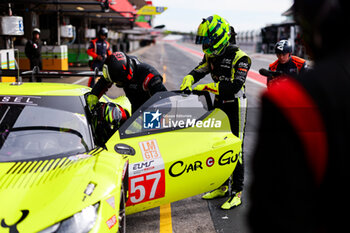 2024-10-19 - MASSON Esteban (fra), Kessel Racing, Ferrari 296 LMGT3, portrait during the 4 Hours of Portimao 2024, 6th round of the 2024 European Le Mans Series on the Algarve International Circuit from October 16 to 19, 2024 in Portimao, Portugal - AUTO - ELMS - 4 HOURS OF PORTIMAO 2024 - ENDURANCE - MOTORS