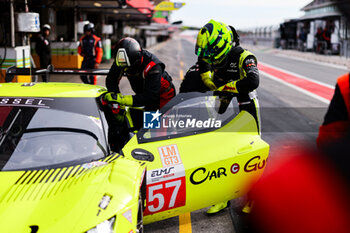 2024-10-19 - MASSON Esteban (fra), Kessel Racing, Ferrari 296 LMGT3, portrait during the 4 Hours of Portimao 2024, 6th round of the 2024 European Le Mans Series on the Algarve International Circuit from October 16 to 19, 2024 in Portimao, Portugal - AUTO - ELMS - 4 HOURS OF PORTIMAO 2024 - ENDURANCE - MOTORS