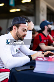 2024-10-19 - STEVENS Will (gbr), Nielsen Racing, Oreca 07 - Gibson, portrait during the 4 Hours of Portimao 2024, 6th round of the 2024 European Le Mans Series on the Algarve International Circuit from October 16 to 19, 2024 in Portimao, Portugal - AUTO - ELMS - 4 HOURS OF PORTIMAO 2024 - ENDURANCE - MOTORS