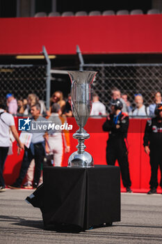 2024-10-19 - Trophy Trophies on the starting grid, grille de depart, during the 4 Hours of Portimao 2024, 6th round of the 2024 European Le Mans Series on the Algarve International Circuit from October 16 to 19, 2024 in Portimao, Portugal - AUTO - ELMS - 4 HOURS OF PORTIMAO 2024 - ENDURANCE - MOTORS