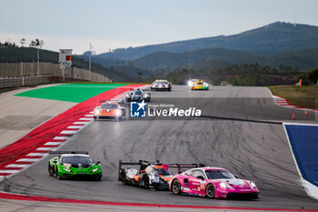 2024-10-19 - 85 BOVY Sarah (bel), FREY Rahel (swi), GATTING Michelle (dnk), Iron Dames, Lamborghini Huracan LMGT3 Evo2, action 63 HAMAGUCHI Hiroshi (jpn), JEFFERIES Axcil (zwe), CALDARELLI Andrea (mco), Iron Lynx, Lamborghini Huracan LMGT3 Evo2, action during the 4 Hours of Portimao 2024, 6th round of the 2024 European Le Mans Series on the Algarve International Circuit from October 16 to 19, 2024 in Portimao, Portugal - AUTO - ELMS - 4 HOURS OF PORTIMAO 2024 - ENDURANCE - MOTORS