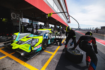 2024-10-19 - 29 SALES Rodrigo (usa), BECHE Mathias (fra), SAUCY Grégoire (swi), Richard Mille by TDS, Oreca 07 - Gibson, action pitlane, pitstop, arrêt aux stands during the 4 Hours of Portimao 2024, 6th round of the 2024 European Le Mans Series on the Algarve International Circuit from October 16 to 19, 2024 in Portimao, Portugal - AUTO - ELMS - 4 HOURS OF PORTIMAO 2024 - ENDURANCE - MOTORS