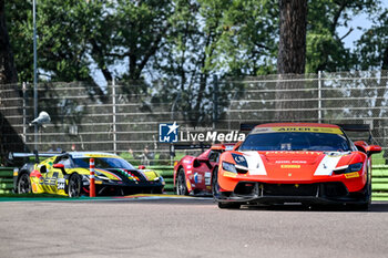 2024-10-18 - Ferrari Challenge EU Coppa Shell & 488 - Race 1 - FERRARI CHALLENGE WORLD FINALS 2024 - FERRARI CHALLENGE - MOTORS