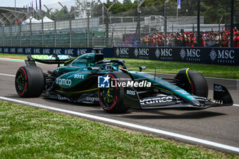 2024-05-19 - Lance Stroll AMR GP Limited Aston Martin Aramco Formula One Team - FORMULA 1 MSC CRUISES GRAN PREMIO DELL'EMILIA-ROMAGNA 2024 - RACE - FORMULA 1 - MOTORS