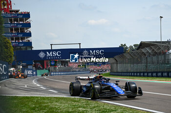 2024-05-19 - Detail of the Autodromo Internazionale Enzo e Dino Ferrari MSC banner - FORMULA 1 MSC CRUISES GRAN PREMIO DELL'EMILIA-ROMAGNA 2024 - RACE - FORMULA 1 - MOTORS