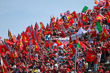 2024-05-19 - Fans in the stands of the Autodromo Internazionale Enzo e Dino Ferrari - FORMULA 1 MSC CRUISES GRAN PREMIO DELL'EMILIA-ROMAGNA 2024 - RACE - FORMULA 1 - MOTORS