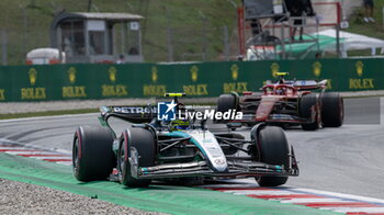 2024-06-23 - N°44 Lewis Hamilton GBR Mercedes AMG PETRONAS Formula One Team - FORMULA 1 ARAMCO GRAN PREMIO DE ESPANA 2024 - RACE - FORMULA 1 - MOTORS