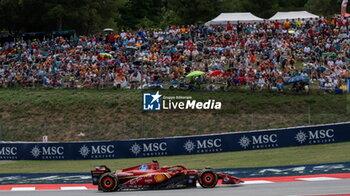 2024-06-23 - N°55 Carlos Sainz MEX Scuderia Ferrari - FORMULA 1 ARAMCO GRAN PREMIO DE ESPANA 2024 - RACE - FORMULA 1 - MOTORS