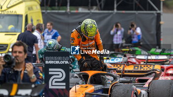 2024-06-23 - N°4 Lando Norris GBR McLaren Formula 1 Team - FORMULA 1 ARAMCO GRAN PREMIO DE ESPANA 2024 - RACE - FORMULA 1 - MOTORS