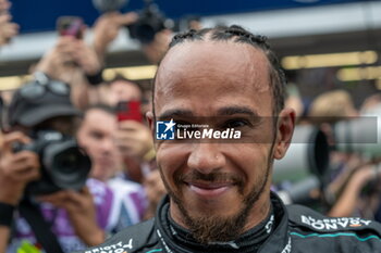 2024-06-23 - N°44 Lewis Hamilton GBR Mercedes AMG PETRONAS Formula One Team - FORMULA 1 ARAMCO GRAN PREMIO DE ESPANA 2024 - RACE - FORMULA 1 - MOTORS