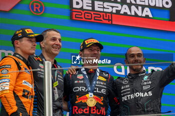 2024-06-23 - N°1 Max Verstappen NDL Oracle Red Bull Racing - FORMULA 1 ARAMCO GRAN PREMIO DE ESPANA 2024 - RACE - FORMULA 1 - MOTORS