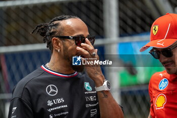 2024-06-23 - N°44 Lewis Hamilton GBR Mercedes AMG PETRONAS Formula One Team - FORMULA 1 ARAMCO GRAN PREMIO DE ESPANA 2024 - RACE - FORMULA 1 - MOTORS