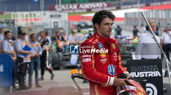 2024-06-30 - N°55 Carlos Sainz MEX Scuderia Ferrari - FORMULA 1 QATAR AIRWAYS AUSTRIAN GRAND PRIX 2024 - RACE - FORMULA 1 - MOTORS