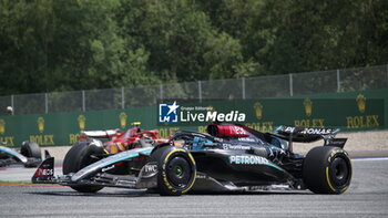 2024-06-30 - N°63 George Russel GBR Mercedes AMG PETRONAS Formula One Team - FORMULA 1 QATAR AIRWAYS AUSTRIAN GRAND PRIX 2024 - RACE - FORMULA 1 - MOTORS