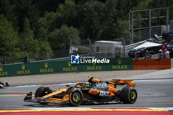 2024-06-30 - N°4 Lando Norris GBR McLaren Formula 1 Team - FORMULA 1 QATAR AIRWAYS AUSTRIAN GRAND PRIX 2024 - RACE - FORMULA 1 - MOTORS