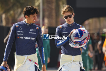 2024-02-21 - SARGEANT Logan (usa), Williams Racing FW46, portrait during the Formula 1 Aramco pre-season testing 2024 of the 2024 FIA Formula One World Championship from February 21 to 23, 2024 on the Bahrain International Circuit, in Sakhir, Bahrain - F1 - PRE-SEASON TESTING 2024 - BAHRAIN - FORMULA 1 - MOTORS