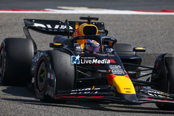 2024-02-21 - 01 VERSTAPPEN Max (nld), Red Bull Racing RB20, action during the Formula 1 Aramco pre-season testing 2024 of the 2024 FIA Formula One World Championship from February 21 to 23, 2024 on the Bahrain International Circuit, in Sakhir, Bahrain - F1 - PRE-SEASON TESTING 2024 - BAHRAIN - FORMULA 1 - MOTORS