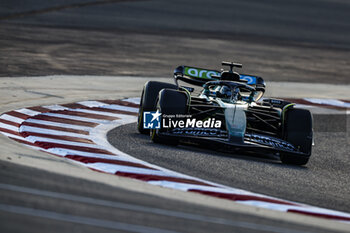 2024-02-21 - 18 STROLL Lance (can), Aston Martin F1 Team AMR24, action during the Formula 1 Aramco pre-season testing 2024 of the 2024 FIA Formula One World Championship from February 21 to 23, 2024 on the Bahrain International Circuit, in Sakhir, Bahrain - F1 - PRE-SEASON TESTING 2024 - BAHRAIN - FORMULA 1 - MOTORS