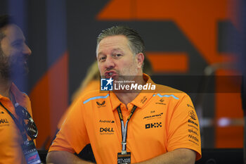 2024-02-22 - BROWN Zak (usa), CEO of of McLaren Racing, portrait, during the Formula 1 Aramco pre-season testing 2024 of the 2024 FIA Formula One World Championship from February 21 to 23, 2024 on the Bahrain International Circuit, in Sakhir, Bahrain - F1 - PRE-SEASON TESTING 2024 - BAHRAIN - FORMULA 1 - MOTORS