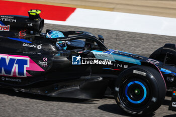 2024-02-22 - 10 GASLY Pierre (fra), Alpine F1 Team A524, action during the Formula 1 Aramco pre-season testing 2024 of the 2024 FIA Formula One World Championship from February 21 to 23, 2024 on the Bahrain International Circuit, in Sakhir, Bahrain - F1 - PRE-SEASON TESTING 2024 - BAHRAIN - FORMULA 1 - MOTORS