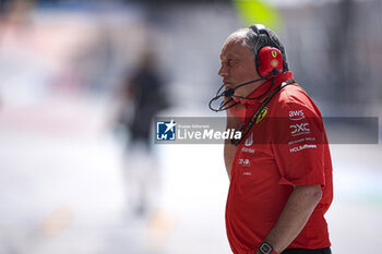 2024-02-23 - VASSEUR Frédéric (fra), Team Principal & General Manager of the Scuderia Ferrari, portrait during the Formula 1 Aramco pre-season testing 2024 of the 2024 FIA Formula One World Championship from February 21 to 23, 2024 on the Bahrain International Circuit, in Sakhir, Bahrain - F1 - PRE-SEASON TESTING 2024 - BAHRAIN - FORMULA 1 - MOTORS