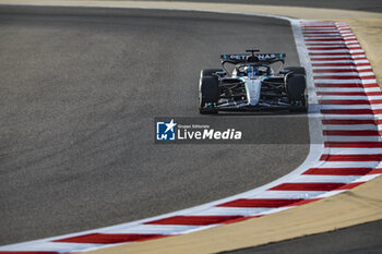 2024-02-23 - 63 RUSSELL George (gbr), Mercedes AMG F1 Team W15, action during the Formula 1 Aramco pre-season testing 2024 of the 2024 FIA Formula One World Championship from February 21 to 23, 2024 on the Bahrain International Circuit, in Sakhir, Bahrain - F1 - PRE-SEASON TESTING 2024 - BAHRAIN - FORMULA 1 - MOTORS