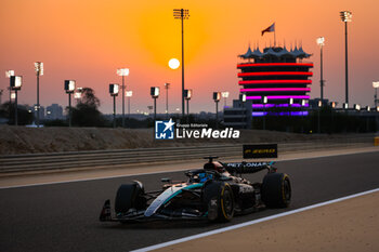 2024-02-23 - 63 RUSSELL George (gbr), Mercedes AMG F1 Team W15, action during the Formula 1 Aramco pre-season testing 2024 of the 2024 FIA Formula One World Championship from February 21 to 23, 2024 on the Bahrain International Circuit, in Sakhir, Bahrain - F1 - PRE-SEASON TESTING 2024 - BAHRAIN - FORMULA 1 - MOTORS