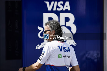 2024-02-28 - MEKIES Laurent (fra), Team Principal of Visa Cash App RB F1 Team, portrait during the Formula 1 Gulf Air Bahrain Grand Prix 2024, 1st round of the 2024 FIA Formula One World Championship from February 29 to March 2, 2024 on the Bahrain International Circuit, in Sakhir, Bahrain - F1 - BAHRAIN GRAND PRIX 2024 - FORMULA 1 - MOTORS
