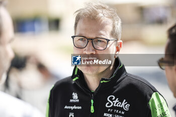 2024-02-28 - SEIDL Andreas (ger), CEO of Sauber Group, portrait during the Formula 1 Gulf Air Bahrain Grand Prix 2024, 1st round of the 2024 FIA Formula One World Championship from February 29 to March 2, 2024 on the Bahrain International Circuit, in Sakhir, Bahrain - F1 - BAHRAIN GRAND PRIX 2024 - FORMULA 1 - MOTORS