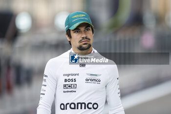2024-02-28 - STROLL Lance (can), Aston Martin F1 Team AMR24, portrait during the Formula 1 Gulf Air Bahrain Grand Prix 2024, 1st round of the 2024 FIA Formula One World Championship from February 29 to March 2, 2024 on the Bahrain International Circuit, in Sakhir, Bahrain - F1 - BAHRAIN GRAND PRIX 2024 - FORMULA 1 - MOTORS