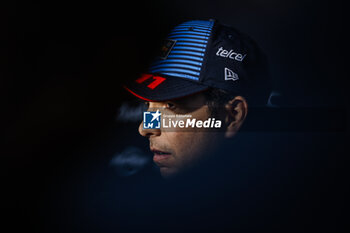 2024-02-28 - PEREZ Sergio (mex), Red Bull Racing RB20, portrait during the Formula 1 Gulf Air Bahrain Grand Prix 2024, 1st round of the 2024 FIA Formula One World Championship from February 29 to March 2, 2024 on the Bahrain International Circuit, in Sakhir, Bahrain - F1 - BAHRAIN GRAND PRIX 2024 - FORMULA 1 - MOTORS