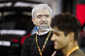 2024-02-28 - Gigi Dall'Igna General Manager of Ducati Corse during the Moto GP Prima Pramac Racing presentation with Martin and Franco Morbidelli, portrait at the Formula 1 Gulf Air Bahrain Grand Prix 2024, 1st round of the 2024 FIA Formula One World Championship from February 29 to March 2, 2024 on the Bahrain International Circuit, in Sakhir, Bahrain - F1 - BAHRAIN GRAND PRIX 2024 - FORMULA 1 - MOTORS