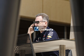 2024-02-29 - HORNER Christian (gbr), Team Principal of Red Bull Racing, portrait during the Formula 1 Gulf Air Bahrain Grand Prix 2024, 1st round of the 2024 FIA Formula One World Championship from February 29 to March 2, 2024 on the Bahrain International Circuit, in Sakhir, Bahrain - F1 - BAHRAIN GRAND PRIX 2024 - FORMULA 1 - MOTORS