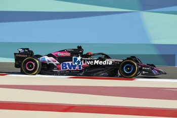 2024-02-29 - 31 OCON Esteban (fra), Alpine F1 Team A524, action during the Formula 1 Gulf Air Bahrain Grand Prix 2024, 1st round of the 2024 FIA Formula One World Championship from February 29 to March 2, 2024 on the Bahrain International Circuit, in Sakhir, Bahrain - F1 - BAHRAIN GRAND PRIX 2024 - FORMULA 1 - MOTORS