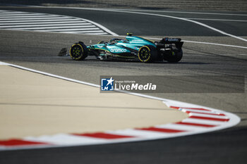 2024-02-29 - 14 ALONSO Fernando (spa), Aston Martin F1 Team AMR24, action during the Formula 1 Gulf Air Bahrain Grand Prix 2024, 1st round of the 2024 FIA Formula One World Championship from February 29 to March 2, 2024 on the Bahrain International Circuit, in Sakhir, Bahrain - F1 - BAHRAIN GRAND PRIX 2024 - FORMULA 1 - MOTORS