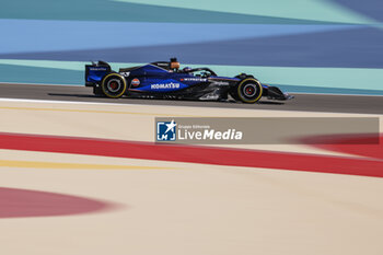 2024-02-29 - 23 ALBON Alexander (tha), Williams Racing FW45, action during the Formula 1 Gulf Air Bahrain Grand Prix 2024, 1st round of the 2024 FIA Formula One World Championship from February 29 to March 2, 2024 on the Bahrain International Circuit, in Sakhir, Bahrain - F1 - BAHRAIN GRAND PRIX 2024 - FORMULA 1 - MOTORS