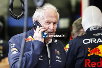 2024-02-29 - MARKO Helmut (aut), Drivers’ Manager of Red Bull Racing, portrait during the Formula 1 Gulf Air Bahrain Grand Prix 2024, 1st round of the 2024 FIA Formula One World Championship from February 29 to March 2, 2024 on the Bahrain International Circuit, in Sakhir, Bahrain - F1 - BAHRAIN GRAND PRIX 2024 - FORMULA 1 - MOTORS