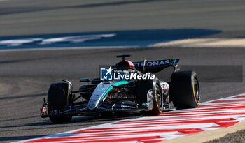 2024-02-29 - 63 RUSSELL George (gbr), Mercedes AMG F1 Team W15, action during the Formula 1 Gulf Air Bahrain Grand Prix 2024, 1st round of the 2024 FIA Formula One World Championship from February 29 to March 2, 2024 on the Bahrain International Circuit, in Sakhir, Bahrain - F1 - BAHRAIN GRAND PRIX 2024 - FORMULA 1 - MOTORS