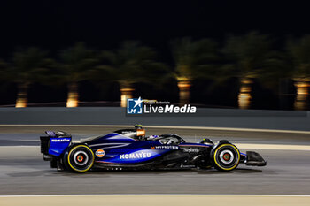 2024-02-29 - 02 SARGEANT Logan (usa), Williams Racing FW46, action during the Formula 1 Gulf Air Bahrain Grand Prix 2024, 1st round of the 2024 FIA Formula One World Championship from February 29 to March 2, 2024 on the Bahrain International Circuit, in Sakhir, Bahrain - F1 - BAHRAIN GRAND PRIX 2024 - FORMULA 1 - MOTORS